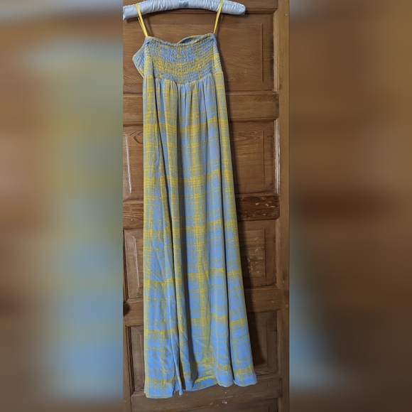 Anthropologie Strapless Silk Maxi Dress by Maple size 0 - Picture 2 of 8